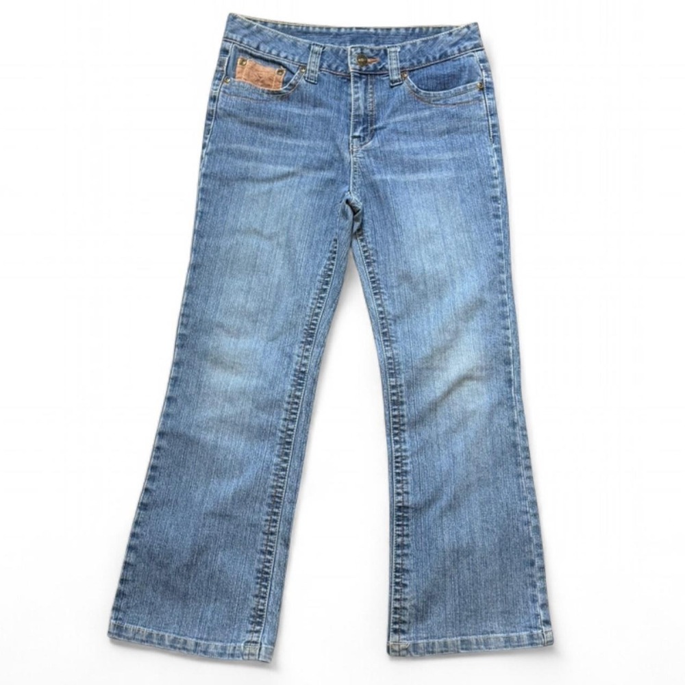 Y2K Personal Identity Mid Rise Cropped Bootcut Jeans, Womens Jr‎ Sized 8.5